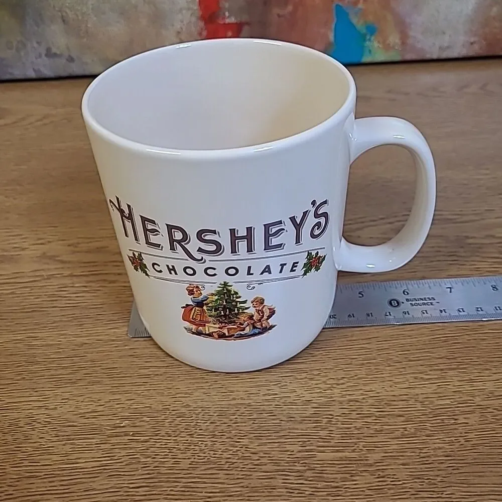 Galerie Hershey's Chocolate Jumbo Mug Huge Christmas Coffee Hot Cocoa Tea